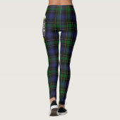 Ecosse Clan Mowat Crest Tartan Femmes Leggings (Dos)