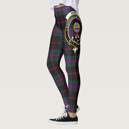 Ecosse Clan Nairn Crest Tartan Femmes Leggings (Gauche)