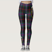 Ecosse Clan Nairn Crest Tartan Femmes Leggings (Devant)