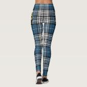 Ecosse Clan Napier Crest Tartan Femmes Leggings (Dos)
