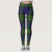 Ecosse Clan Newman Tartan Femmes Leggings (Devant)