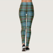 Ecosse Clan Paisley Crest Tartan Femmes Leggings (Dos)
