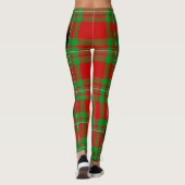 Ecosse Clan Peter Crest Tartan Femmes Leggings (Dos)