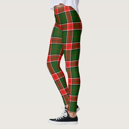 Ecosse Clan Pollock Tartan Femmes Leggings (Gauche)