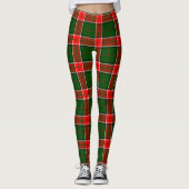 Ecosse Clan Pollock Tartan Femmes Leggings (Devant)