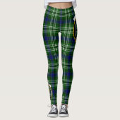 Ecosse Clan Purves Crest Tartan Femmes Leggings (Devant)