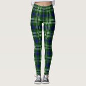Ecosse Clan Purves Tartan Femmes Leggings (Devant)
