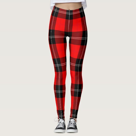 Ecosse Clan Ramsay Leggings Tartan moderne (Devant)