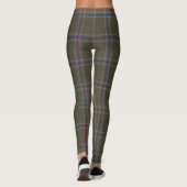 Ecosse Clan Renn Faire Tartan Femmes Leggings (Dos)