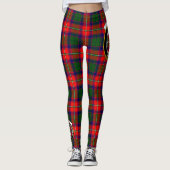 Ecosse Clan Riddell Crest Tartan Femmes Leggings (Devant)