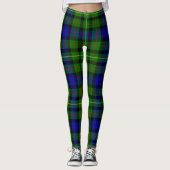 Ecosse Clan Rollo Tartan Femmes Leggings (Devant)