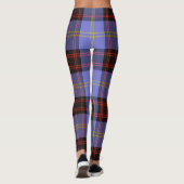 Ecosse Clan Rutherford Tartan Femmes Leggings (Dos)