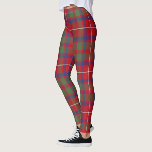Ecosse Clan Shaw Tartan Femmes Leggings (Gauche)