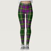 Ecosse Clan Taylor Tartan Femmes Leggings (Devant)