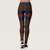 Ecosse Clan Tennant Tartan femmes Leggings (Dos)