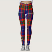 Ecosse Clan Trotter Crest Tartan Femmes Leggings (Devant)