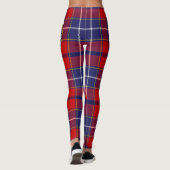 Ecosse Clan Wishart Crest Tartan Femmes Leggings (Dos)