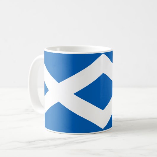 Ecosse Drapeau en céramique Mug (Devant gauche)