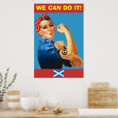 Ecosse Indépendance Nous pouvons le faire Poster (Cuisine)