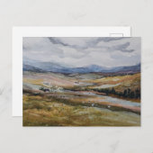 Écosse paysage Carte postale (Devant / Derrière)