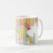 Ecosse Personnalisable Aquarelle Silhouette Mug (Devant droit)