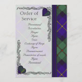Ecosse Tartan programme de mariage Macleod of Harr (Dos)