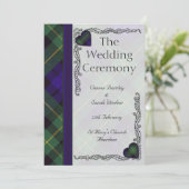 Ecosse Tartan Wedding programme - Barclay (Debout devant)
