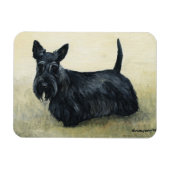 Écosse Terrier Dog Art Magnet (Horizontal)
