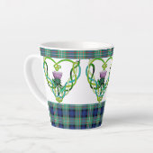 Ecosse Thistle Latte Mug (Angle gauche)