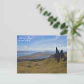 Ecosse - Vieux Homme de Storr carte postale (Debout devant)