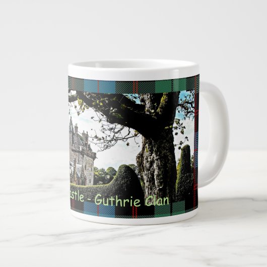 Ecosse's Guthrie Castle-Guthrie Clan Fun Mug (Devant droit)