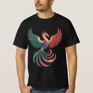 Ecosystem Phoenix - Biome Mythical Bird T-shirt
