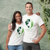 Ecotoerisme Groen Reizen naar Natuur T-shirt