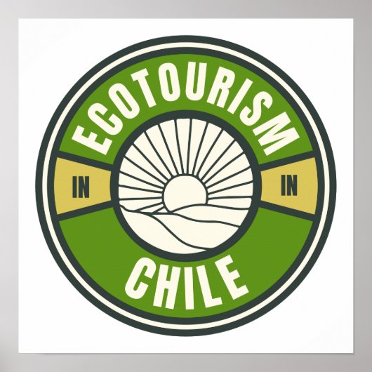 Ecotoerisme in Chili Pan de Azúcar Langzaam reizen Poster (Voorkant)