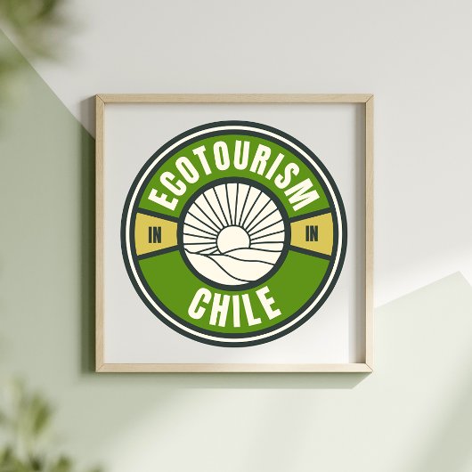 Ecotoerisme in Chili Pan de Azúcar Langzaam reizen Poster