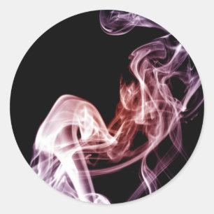 Écoulement magique - autocollant de fumée