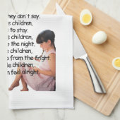 Écoutent la serviette de poème (Quart Plié)