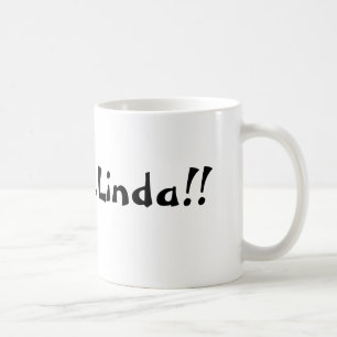 Écoutent la tasse d'humour de Linda