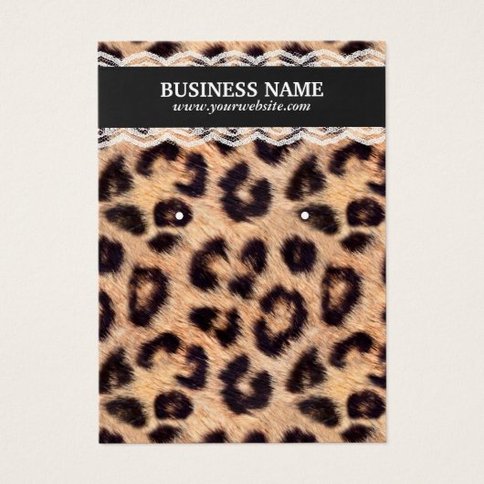 Écouter Bijoux Afficher Empreinte de léopard moder (Devant)