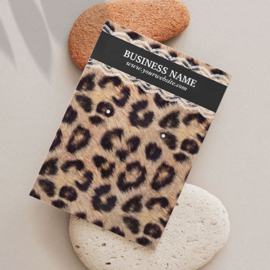 Écouter Bijoux Afficher Empreinte de léopard moder