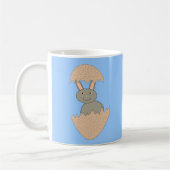 Écouter du lapin de l'oeuf Étrange Mug (Gauche)