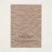 Écouter la carte d'affichage de bijoux, Recycle De (Dos)