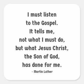 Écouter le Sticker Carré de l'Évangile