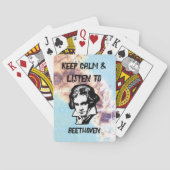 Écouter Les Cartes De Jeu Classiques Beethoven (dos)