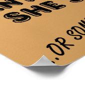 Écouter Mon Épouse Drôle Poster Signe (Coin)