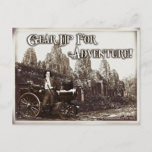 Écouter Pour Aventure Carte Postale (Devant)