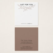 Écouteur Écouteur Carte d'affichage Branche modern (Devant & derrière)