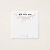 Écouteur Écouteur Carte d'affichage Branche modern (Devant)