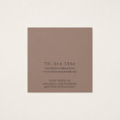 Écouteur Écouteur Carte d'affichage Branche modern (Dos)