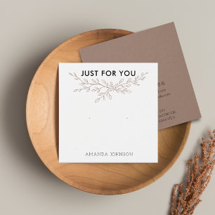 Écouteur Écouteur Carte d'affichage Branche modern